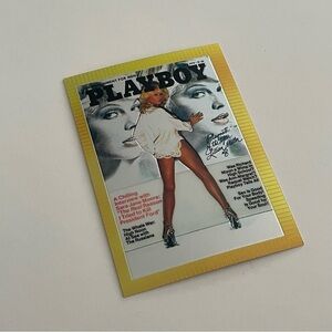 90s Vintage Playboy Chromium Cover Card Lillian Muller Collectors 1995 #51